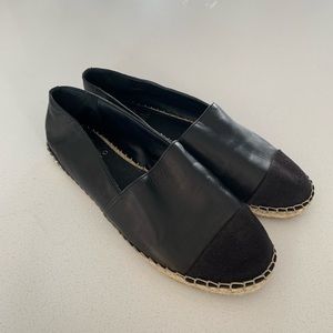 Vince Camuto black espadrilles